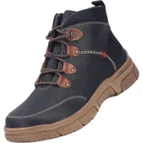 Rieker Schnürstiefeletten in schwarz/muskat/schwarz | Gr.: 40