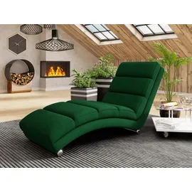 Mirjan24 Relaxliege, Smaragdgrün, Holz, Rechteckig, 62x84x180 cm, Wohnzimmer, Sessel, Relaxliegen