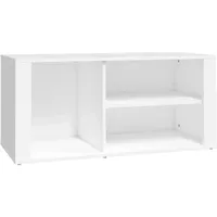 VidaXL Schuhregal Weiß 100x35x45 cm Holzwerkstoff