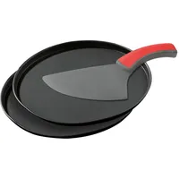 Zenker Pizzaset 3-teilig Pizzableche & Schneidheber rund Ø 29