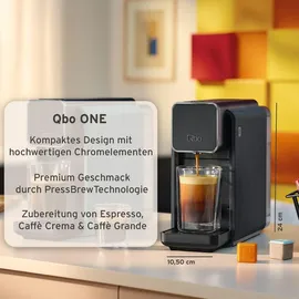 Tchibo Qbo ONE Soft Black inkl. 16 Qbo Kapseln