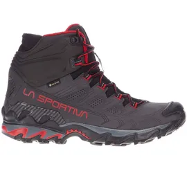La Sportiva Ultra Raptor II Mid Leather GTX Herren Carbon/Tango Red 48