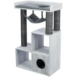 Trixie Kratzbaum mit Regalfunktion 72 x 38 x 110 cm grau