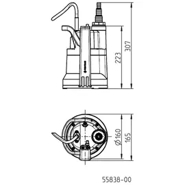 Jung Pumpen Simer 6S OD6601G-06-S