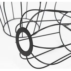 ZMH Deckenleuchte Vintage 3 flammige Holz Wohnzimmerlampe Industrial mit höhenverstellbaren Strahlern Metall Holz Schwarz E27