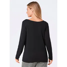 GOLDNER Print-Shirt Schwarz 38