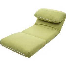 Mendler Schlafcouch Stoff 2-Sitzer Grün