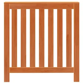 vidaXL Heizkörperverkleidung Wachsbraun 79,5x19x84cm Massivholz Kiefer