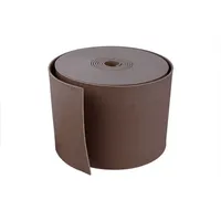 Rasenkante Kunststoff Taupe 15 cm hoch - Rolle 10 Meter