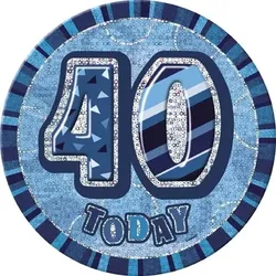 40. Geburtstag  Button / Anstecker