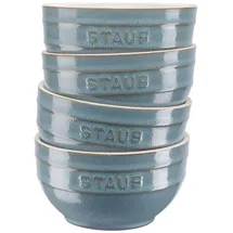 Staub Schüsselset Antik-Türkis 4-tlg.