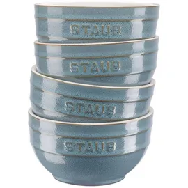 Staub Schüsselset Antik-Türkis 4-tlg.