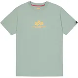 Alpha Industries Basic T frost grün XXL