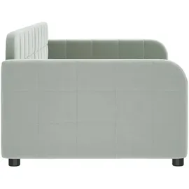 vidaXL Tagesbett 90 x 190 cm Hellgrau
