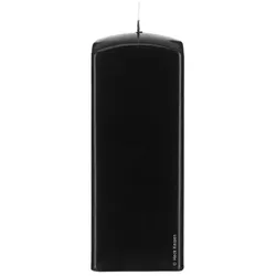Kopschitz Kerzen Kerzen Quadratische Kerzen (Quader Kerzen) Schwarz, 150 x 70 x 70 mm, 4 Stück