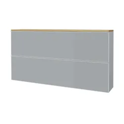 Hängeschrank  Xena , grau , Maße (cm): B: 160 H: 83 T: 31