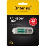 Intenso Rainbow Line 32GB transparent