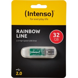 Intenso Rainbow Line 32GB transparent