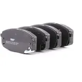Ferodo FDB1869 Bremsbelagsatz Bremsbeläge Vorne mit Zubehör Kompatibel mit HYUNDAI Kona OS