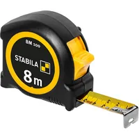 Stabila Taschenbandmaß BM 100 Silber 8 m