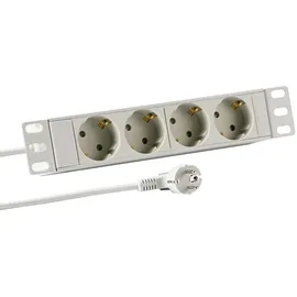 EFB-Elektronik Steckdosenleiste 2 m Schwarz 4 St.