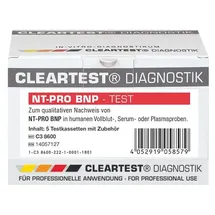 CLEARTEST Teststreifen NT-pro BNP 5 St.