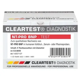 CLEARTEST Teststreifen NT-pro BNP 5 St.