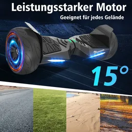 evercross tech EV5 Hoverboard Black