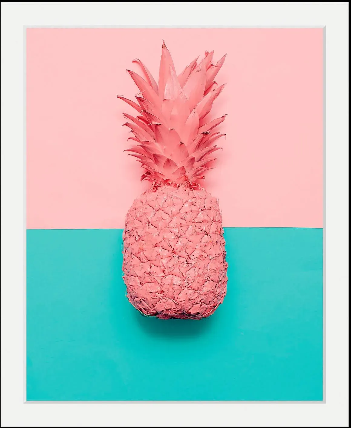 queence Bild »Ananas«, in 3 Größen, gerahmt queence schwarz