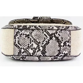 Valentino Gigante Umhängetasche Kunstleder Beige/Mehrfarbig