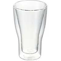 Luigi Bormioli Latte Macchiato Glas 2er Set - 340 ml Volumen - Doppelwandiges, handgefertigtes Borosilikat-Glas - Für ein luxuriöses Kaffeeerlebnis