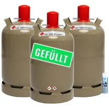 Bluecraft Gasflasche 11 kg grau