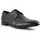 Floris van Bommel Herren Derby schwarz Glattleder, schwarz, NOS