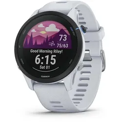 GARMIN Smartwatch GARMIN Forerunner 255 Music steinweiß