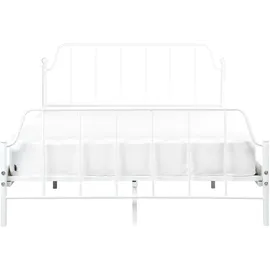 Beliani Mauressac 140 x 200 cm Weiß