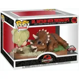 Funko Jurassic Park POP! Moment Vinyl Figur Dr. Sattler with Triceratops Special Edition 9 cm