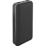 Bigben Connected Bigben PB20000PD2A1CB (20000 mAh, 20 W, 74 Wh), Powerbank, Schwarz