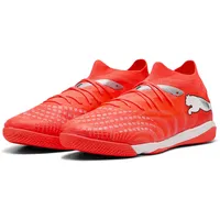Puma Future 9 Match IT Indoor Erwachsene glowing red/puma white/puma black/puma silver 46