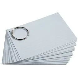 EXACOMPTA Karteikarte A6 50ST liniert sortiert 10340E