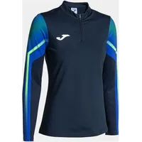Joma Elite Xi Sweatshirt Navy/Fluor Green L