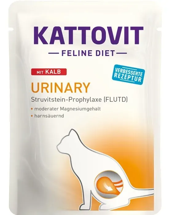 KATTOVIT Feline Diet Urinary Kalb 85 g