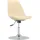 vidaXL Esszimmerstühle 4 Stk. Drehbar Creme Stoff