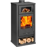 Kaminofen Holzofen mit Backofen BALKAN ENERGY Troy 7.8kW