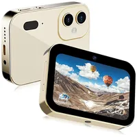 4K-Digitalkamera, 3-Zoll-Touchscreen-Kinderkamera für Fotografie, 64-MP-MP3-Player-Vlogging-Kamera, Autofokus, 16-facher Zoom, Kompakte Point-and-Shoot-Kameras für Kinder, Jungen