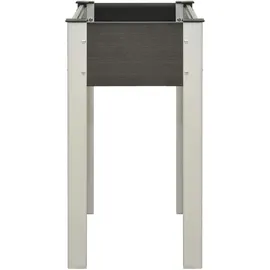 vidaXL Garten-Hochbeet 75x40x75 cm WPC Grau