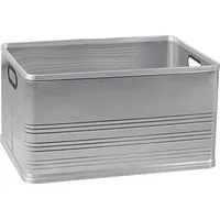 BRB-Lagertechnik BRB Alu-Transportkasten, 79 Liter, LxBxH 620 x 440