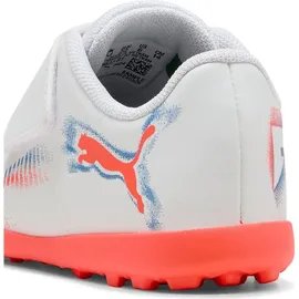 Puma Future 8 Play TT Kinder puma white/puma black/glowing red 21