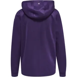 hummel Core XK Poly Kapuzenjacke Damen acai/white XS