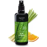 AllgäuQuelle Naturprodukte Allgäuquelle Bio Raumspray Raumduft Airspray Erfrischung Lemongrass, Orange 100% ml Spray