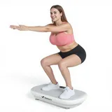 MERACH Vibrationsplatte Bluetooth-Trainingsgerät, bis zu 200 kg belastbar, 200 W, 10 Intensitätsstufen, (1 tlg), Ganzkörpertraining, intensiver Muskelaufbau, robuste Bauweise grau